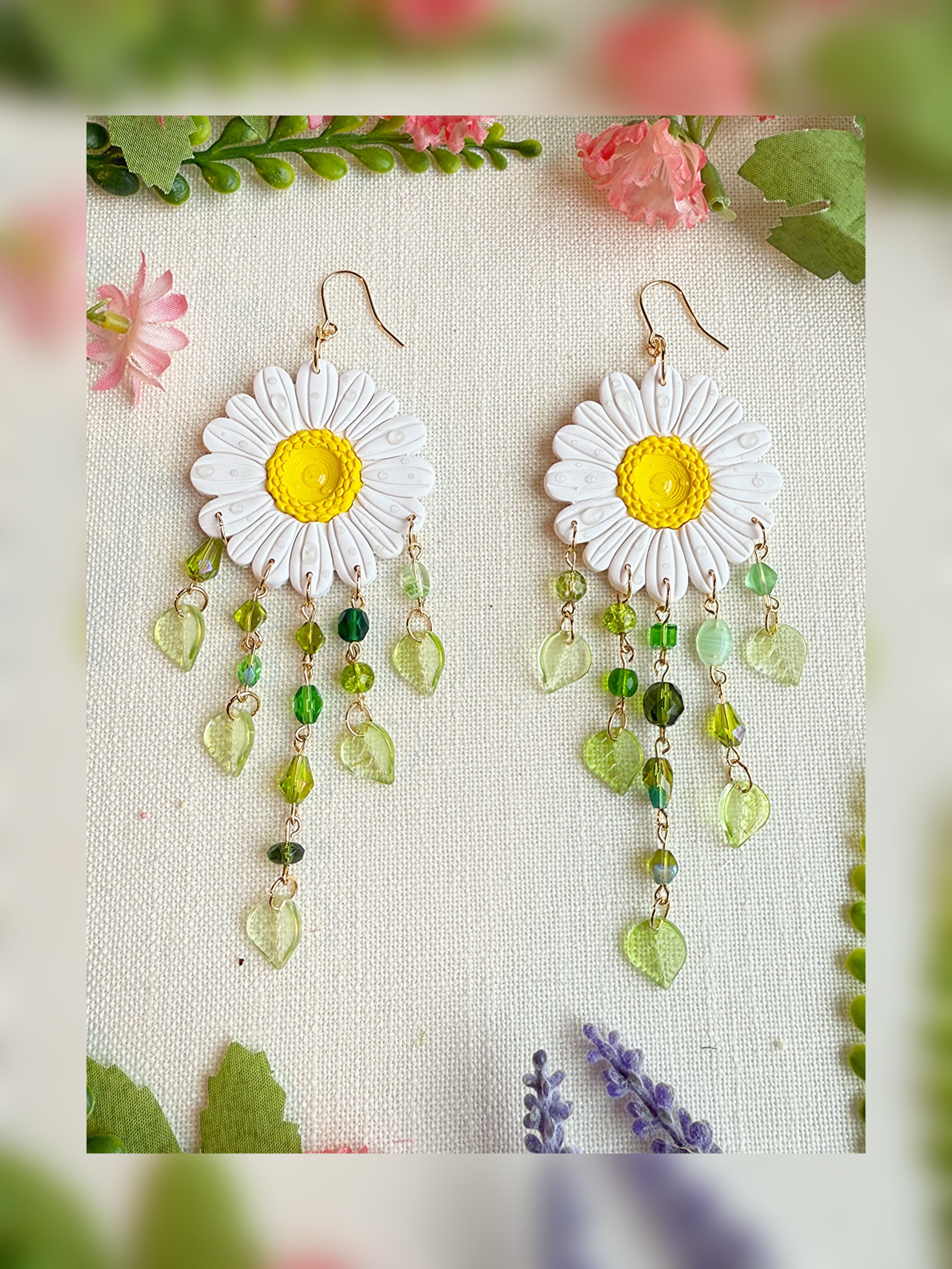 🌼 Sunshine Meadow Dangles”Earrings