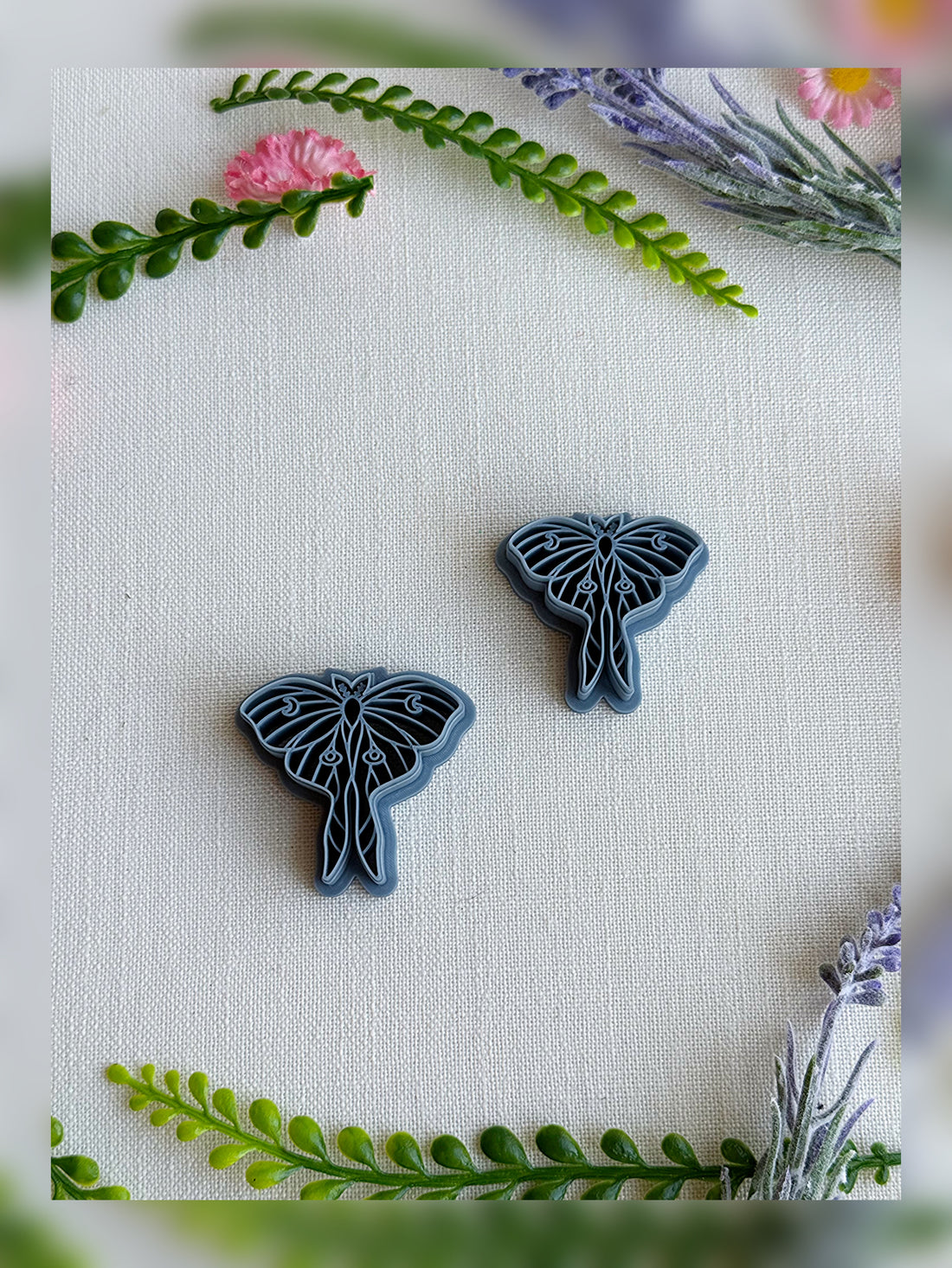 Nocturne Wings Moth Clay Cutter 🖤🦋