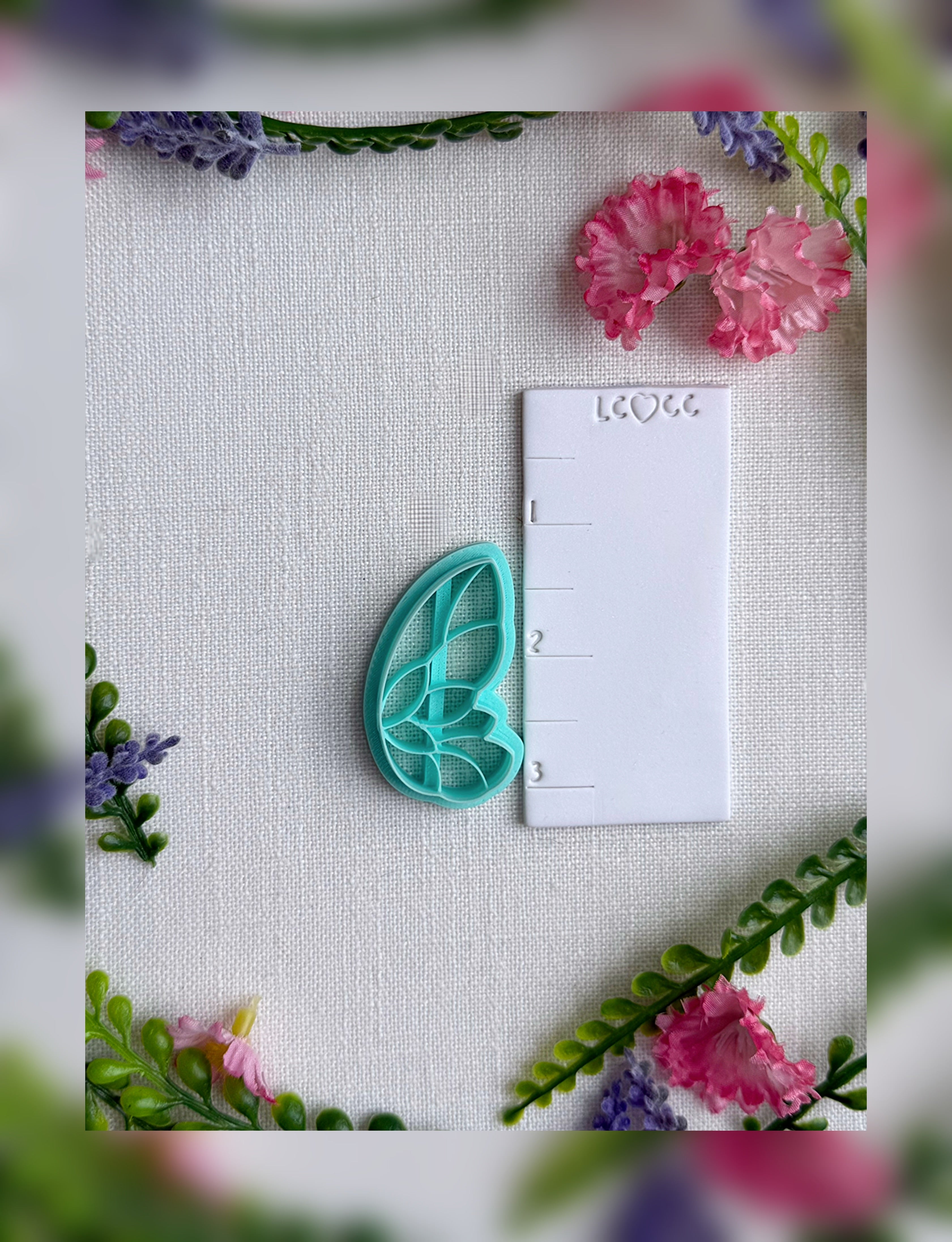 Willow Wing Clay Cutter -  Polymer Clay Tool