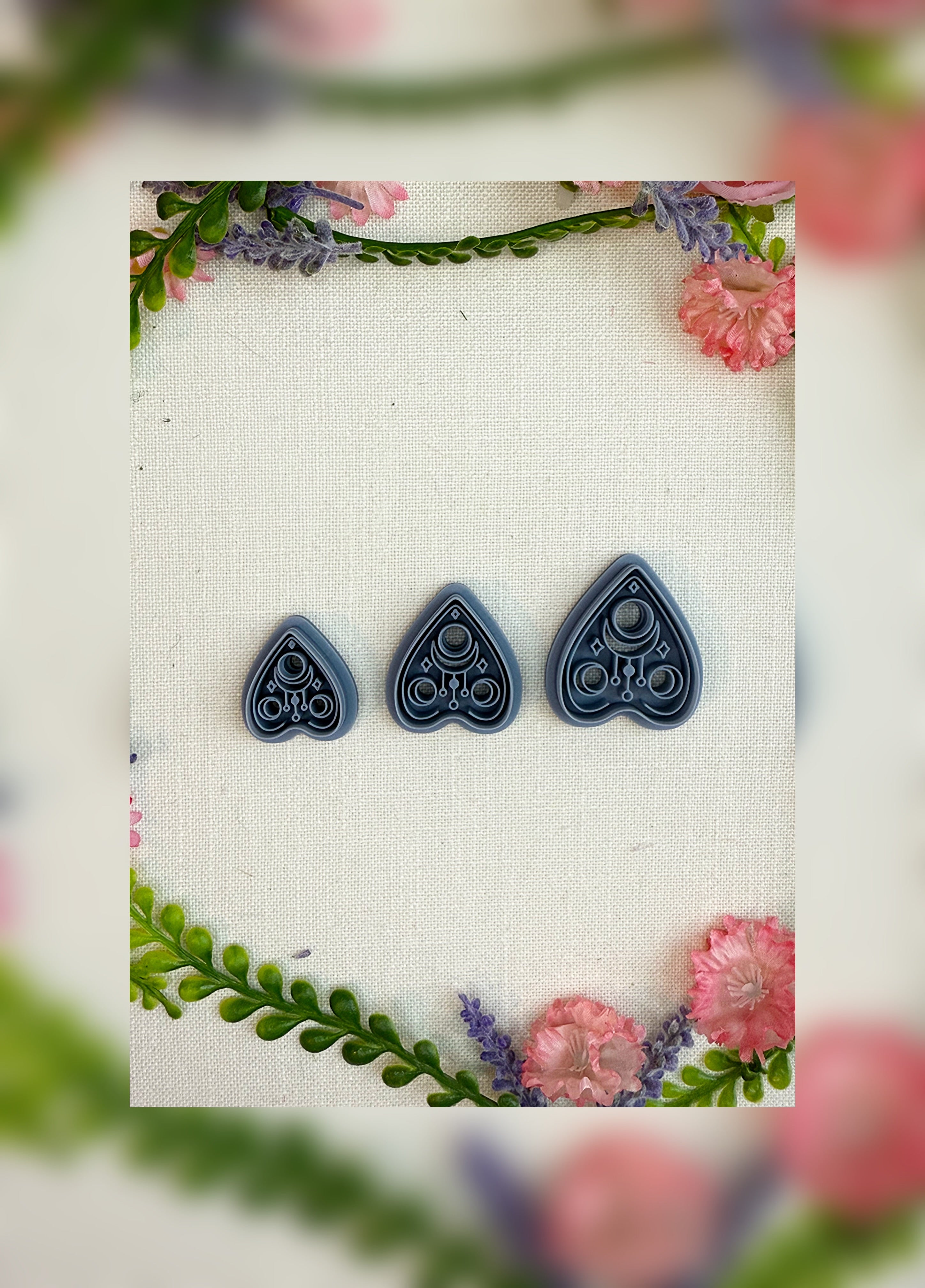 Celestial Planchette Clay Cutter Set – Polymer Clay Tools