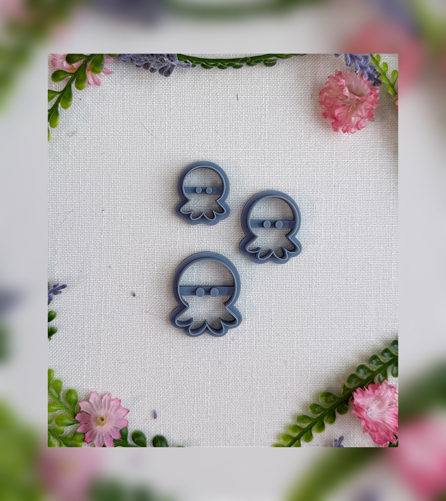 🐙Inky Buddy Octopus Clay Cutter – Polymer Clay Tool