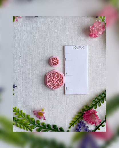🌼 Daisydew Faerie Ring Clay Cutter – Polymer Clay Tool
