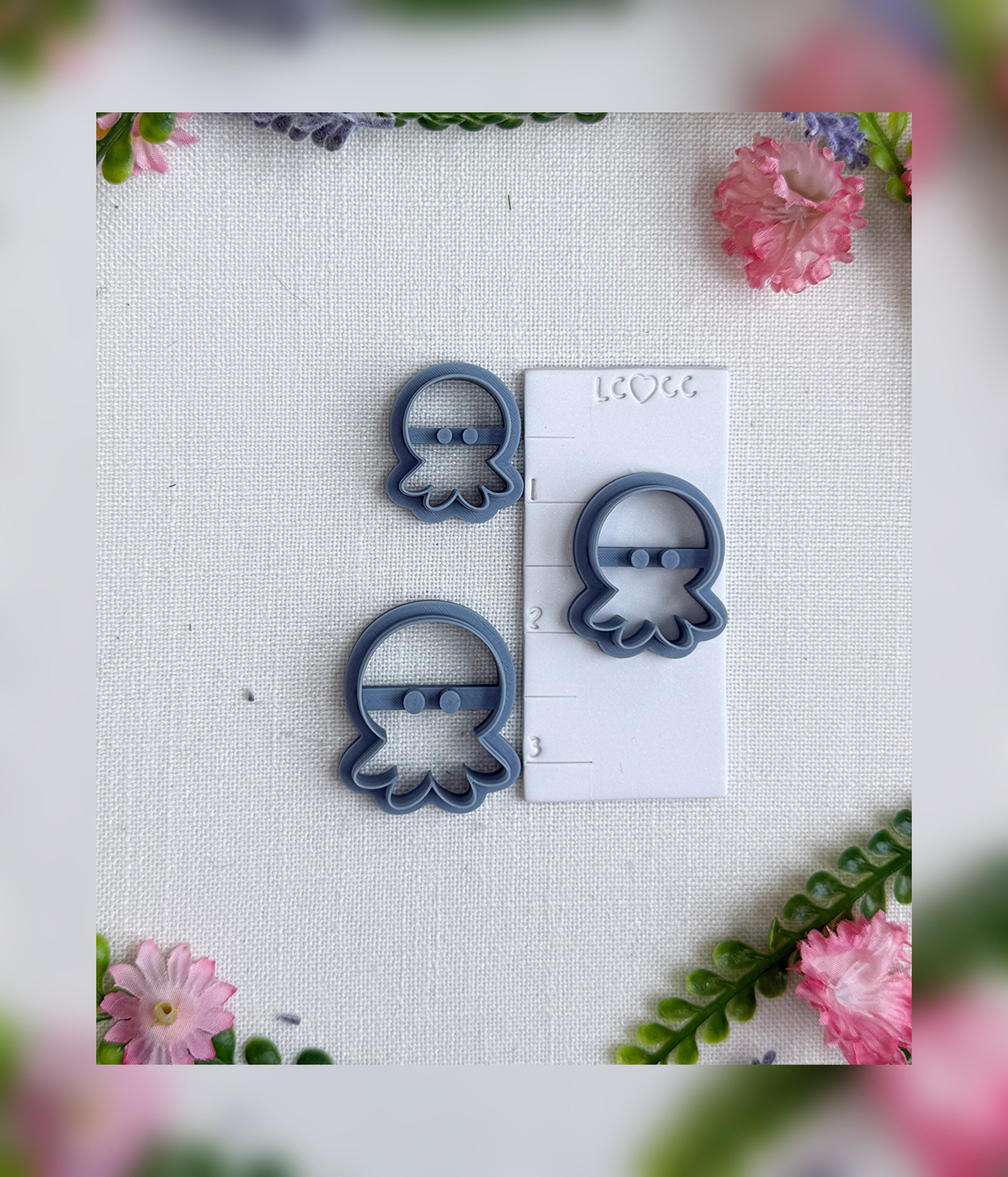 🐙Inky Buddy Octopus Clay Cutter – Polymer Clay Tool