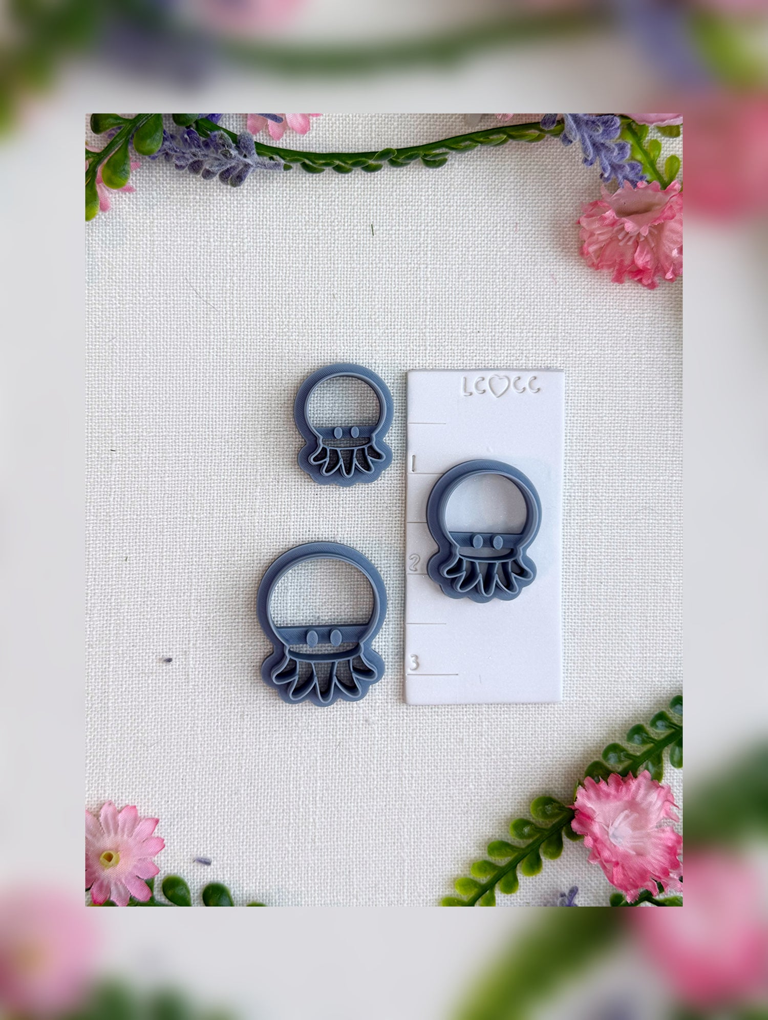 Squigglebeard the Octopus – Clay Cutter | Polymer Clay Tool