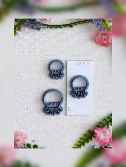 Squigglebeard the Octopus – Clay Cutter | Polymer Clay Tool