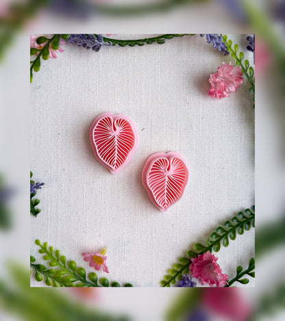 Heartleaf Philodendron Clay Cutter – Polymer Clay Tool