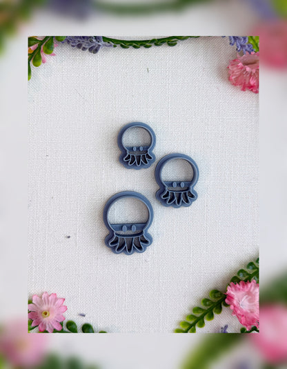 Squigglebeard the Octopus – Clay Cutter | Polymer Clay Tool
