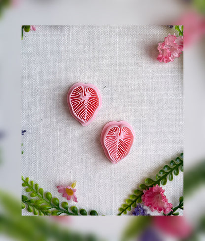 Heartleaf Philodendron Clay Cutter – Polymer Clay Tool